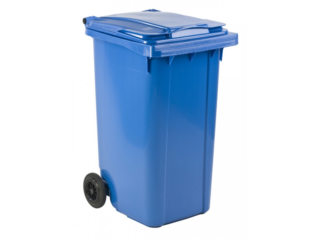 Mini-container 240 liter blauw