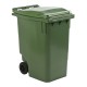 Mini-container 360 liter groen