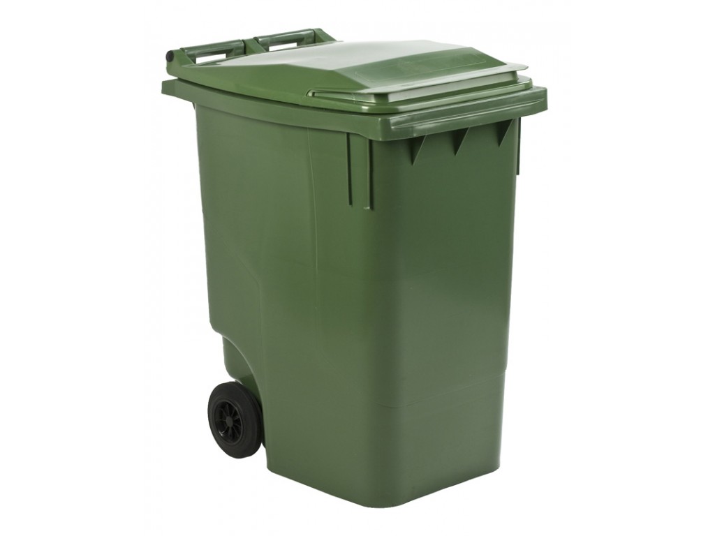 Mini-container 360 liter groen