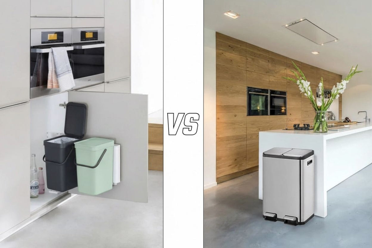 Inbouw prullenbak of losstaand? Alle voor en nadelen op een rij