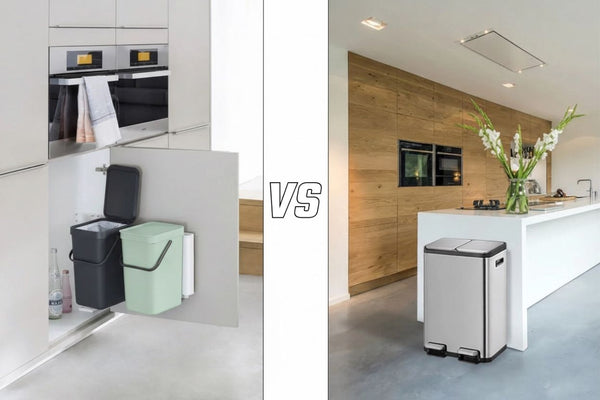 Inbouw prullenbak of losstaand? Alle voor en nadelen op een rij