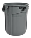 Ronde Brute container 76L | Rubbermaid | Grijs