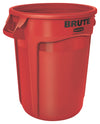 Ronde Brute container 121L | Rubbermaid | Rood