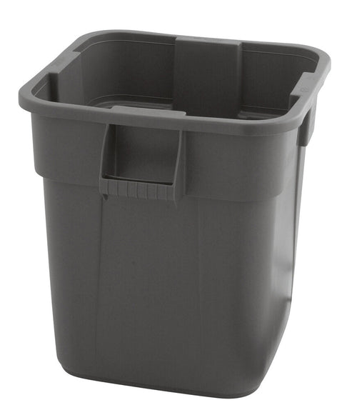 Vierkante Brute container 151L | Rubbermaid | Grijs afbeelding 1