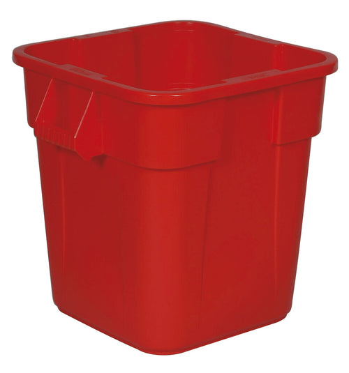 Vierkante Brute container 106L | Rubbermaid | Rood afbeelding 1