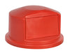 Dome deksel | Rubbermaid | Rood