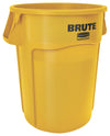 Ronde Brute Utility container 166,5L | Rubbermaid | Geel
