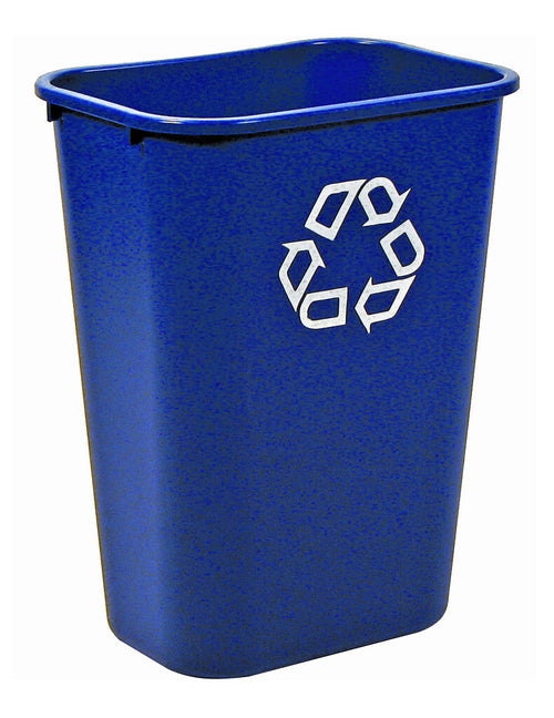 Rechthoekige afvalbak 39L | Rubbermaid | Blauw afbeelding 1