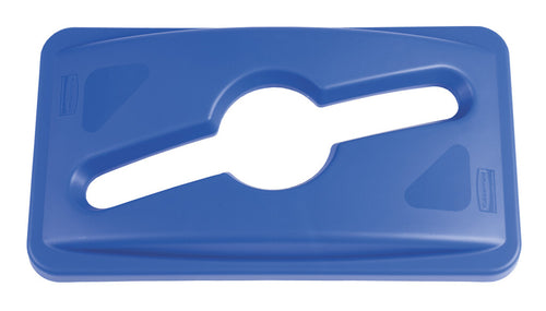 Gecombineerd deksel | Rubbermaid | Blauw afbeelding 1