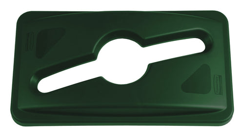 Gecombineerd deksel | Rubbermaid | Groen afbeelding 1
