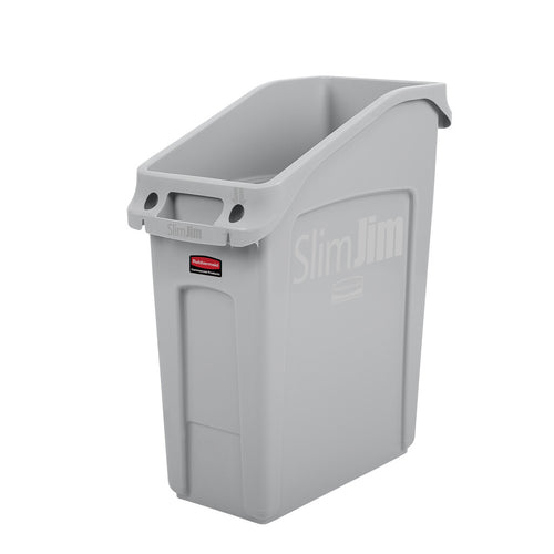 Slim Jim Under-Counter container 49L | Rubbermaid | Grijs afbeelding 1