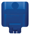 Paneel voor Slim Jim Recyclingstation | Rubbermaid | Blauw