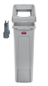 Slim Jim Recyclingstation Starterset | Rubbermaid | Grijs