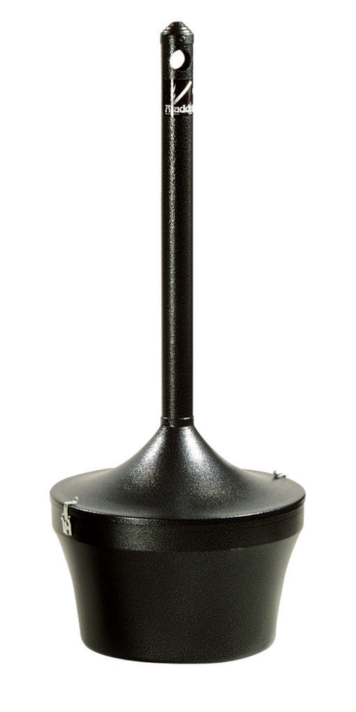 Aladdin Smokers' Station | Rubbermaid | Buitengebruik | Zwart afbeelding 1