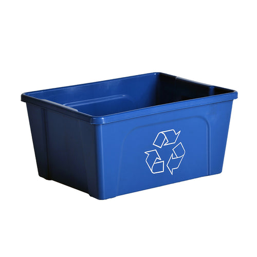 Papier inzamelbox | V-Part | Blauw afbeelding 1