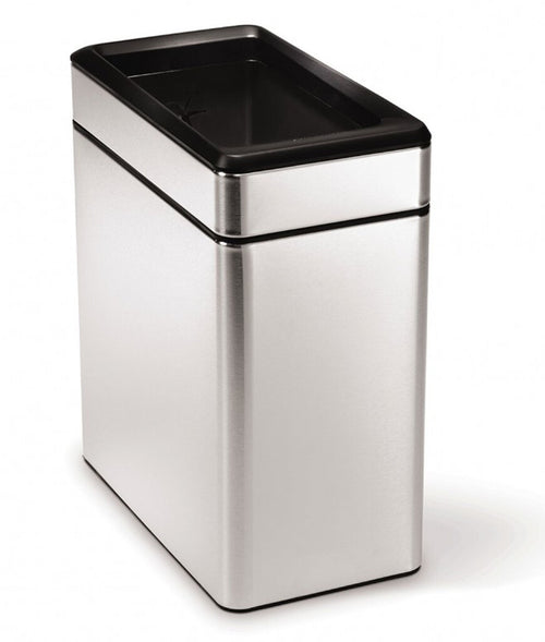Profile Open Bin 10L | Simplehuman | Mat Rvs afbeelding 1