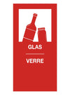Magneetsticker Glas/Verre