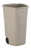 Mobiele container basis 110L | Buitengebruik | Beige