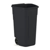 Mobiele container basis 110L | Zwart