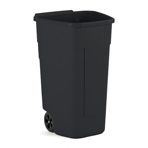 Mobiele container basis 110L | Zwart afbeelding 1