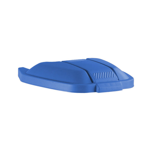 Deksel mobiele container | Buitengebruik | Blauw afbeelding 1
