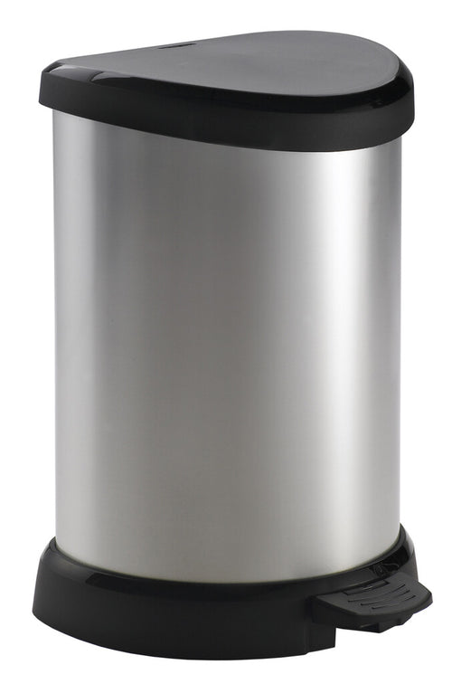 Pedaalemmer Decobin 15L | Curver  | Zilver/Zwart afbeelding 1