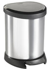 Pedaalemmer Decobin 5L | Curver  | Zilver/Zwart
