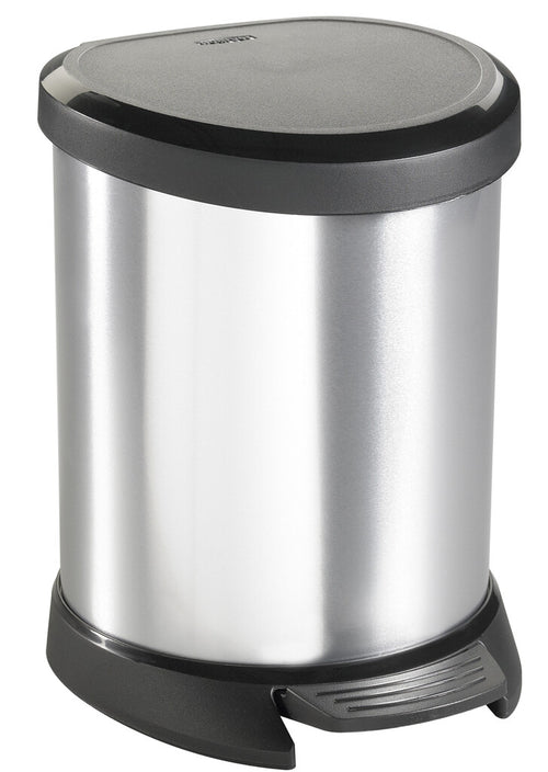 Pedaalemmer Decobin 5L | Curver  | Zilver/Zwart afbeelding 1