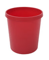 Ronde papierbak 18L | Helit | Buitengebruik | Rood