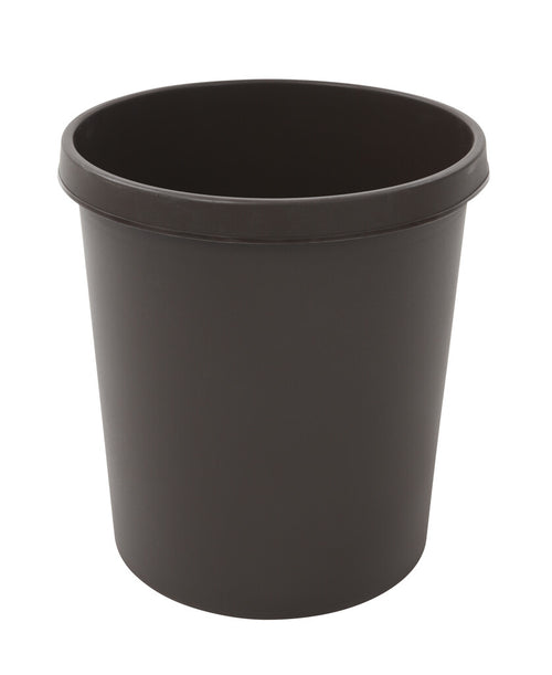 Ronde papierbak 18L | Helit | Buitengebruik | Bruin afbeelding 1