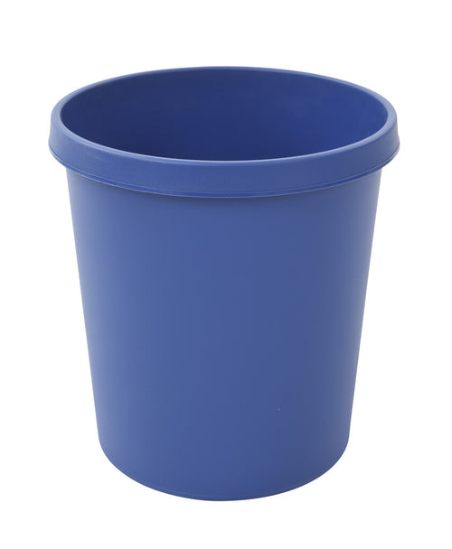 Ronde papierbak 18L | Helit | Buitengebruik | Blauw afbeelding 1