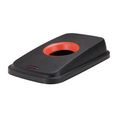 Selecto Premium deksel blik | Rotho  | Rood/Zwart