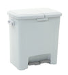Pedaalemmer Divided Dustbin 25+20L | Afvalscheiding | Grijs