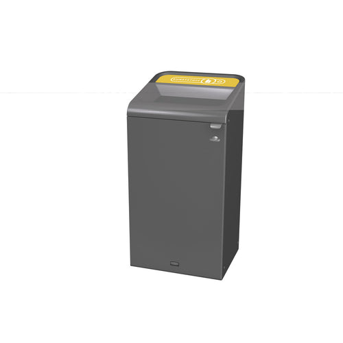 Configure Recyclingstation Plastic DE 87L | Rubbermaid  | Geel/Antraciet afbeelding 1