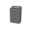 Configure Recyclingstation GFT DE 125L | Rubbermaid  | Antraciet/Bruin