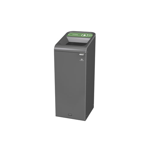 Configure Recyclingstation Glas BE FR 57L | Rubbermaid  | Groen/Antraciet afbeelding 1