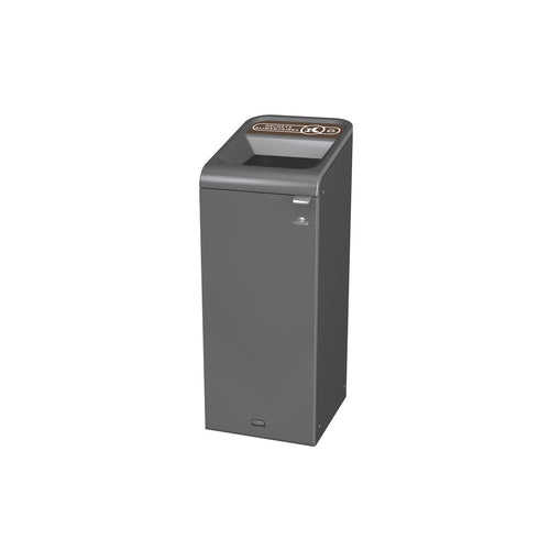 Configure Recyclingstation GFT BE FR 57L | Rubbermaid  | Antraciet/Bruin afbeelding 1