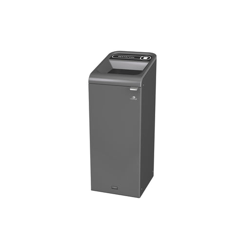 Configure Recyclingstation Rest BE NL 57L | Rubbermaid  | Zwart/Antraciet afbeelding 1