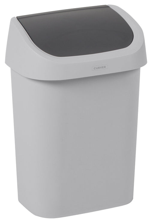 Mistral Swing Afvalbak 10L | Curver | Grijs afbeelding 1