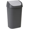 Afvalbak Mistral swing 50L | Antraciet