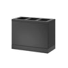 Bica Basic 830 Afvalscheidingsunit 3x10L | Bica | Afvalscheiding | Antraciet