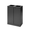 Bica Basic 871 Afvalscheidingsunit 2x45L | Bica | Antraciet