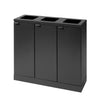 Bica Basic 870 Afvalscheidingsunit 3x45L | Bica | Afvalscheiding | Antraciet