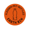 Forex Afvalstroomsticker Flessen | EarthBin | Oranje