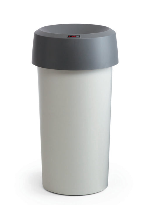 Afvalbak Modo rond 50L | Rotho | Grijs afbeelding 1