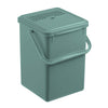 Afvalemmer Bio met Koolfilter 9L | Rotho | Groen