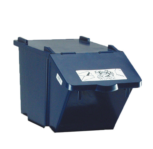 Recyclingbox | Afvalscheiding | Blauw afbeelding 1