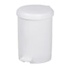 Pedaalemmer kunststof 40L | Wit