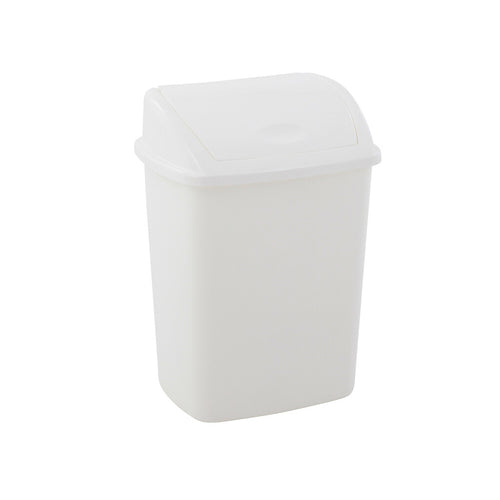 Afvalbak met Swing deksel 15L | Wit afbeelding 1