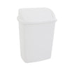 Afvalbak met Swing deksel 26L | Wit